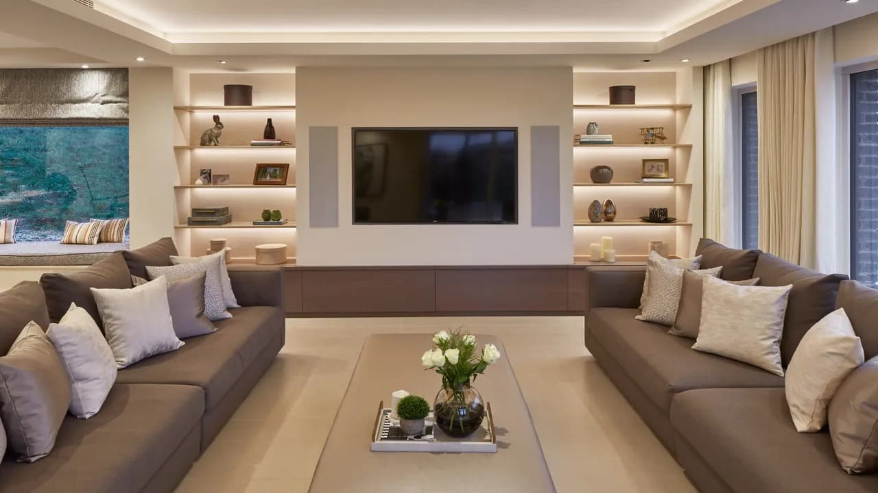 How to light a living room