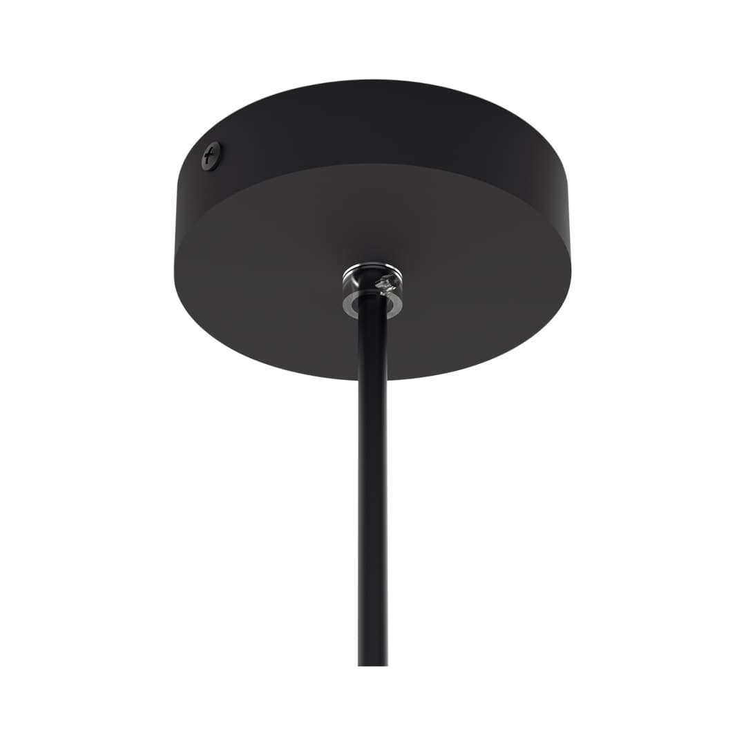 Linear Cell Black Ceiling Rose Kit