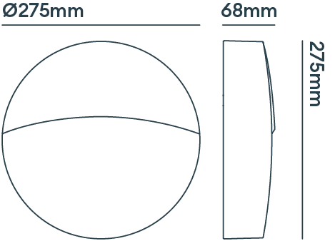 Halo Wall Light Eyelid image 3