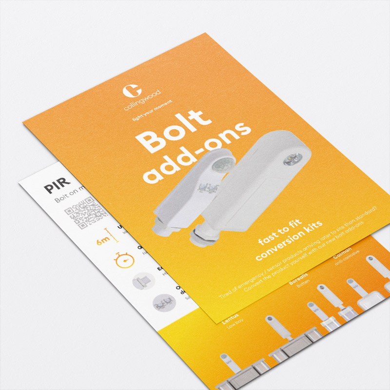 Promotional Flyer for the Bolt add ons 